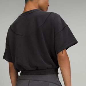 Lululemon Soft Streams Gathered T Shirt.